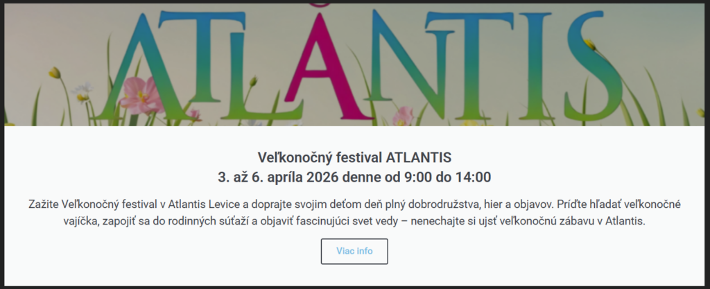 velka noc v atlantis